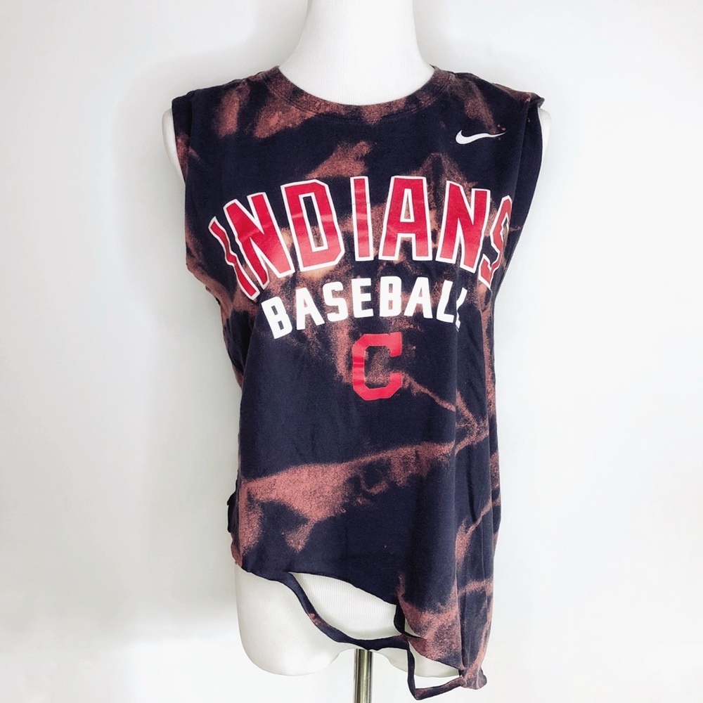 Distressed Cleveland Indians Tank